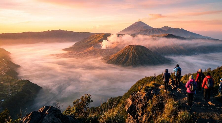 Indonesia mount bromo