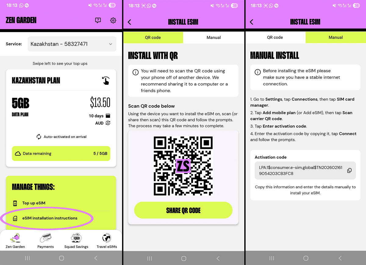 How to install an eSIM on a Google Pixel
