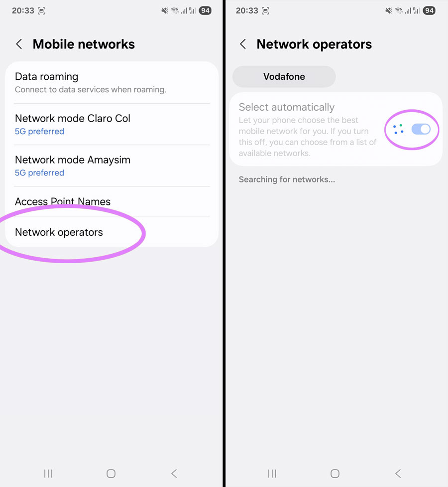 How to fix eSIM not connecting on Samsung