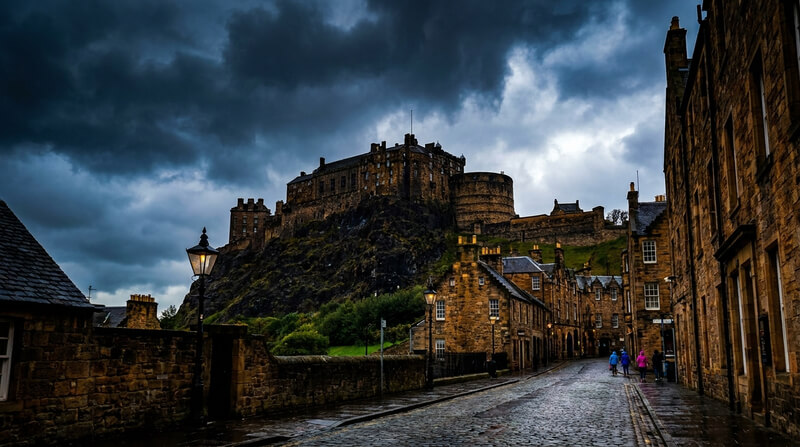 United kingdom edinburgh castle
