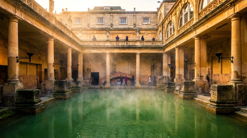 United kingdom roman baths